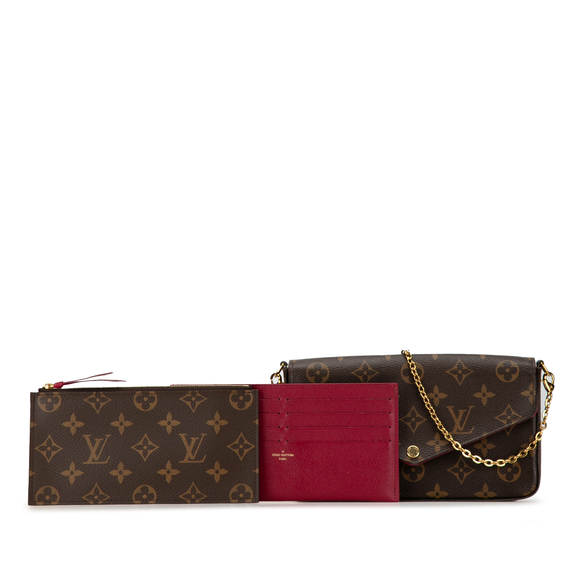 Pre-Loved Louis Vuitton Monogram Pochette Felicie - Picture 12 of 12